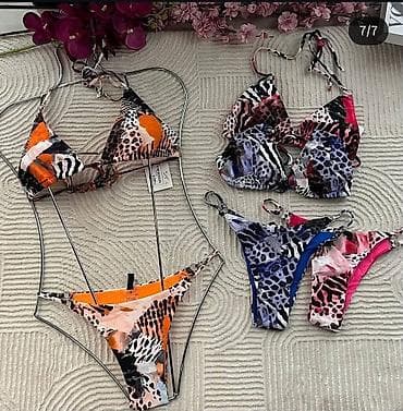 Kupaći kostimi: Ženski kupći kostimi – više modela i dezena - Modeli: dvodelni bikini — 3