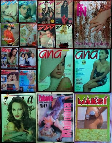 Lov i ribolov: Bazar 8 broja, Glorija 5 broja, Ana 2 broja, Duga Žena, Vreme Zabave — 1