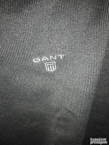 Džemper, L, M, XL, Gant, bоја - Crna, Pamuk — 2