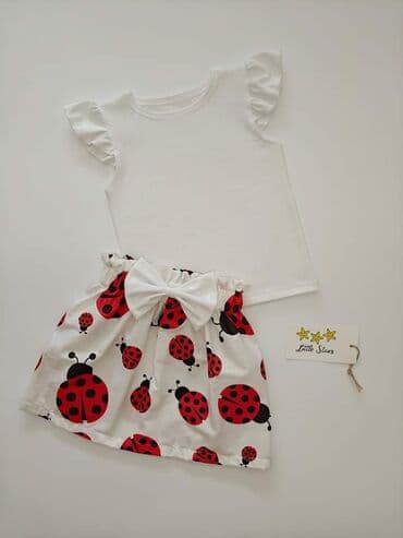 svecani zenski kompleti sa pantalonama: Komplet: Majica, Suknja — 4