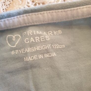 zvonaste pantalone za devojcice: H&M, Round neckline, 122-128 — 20
