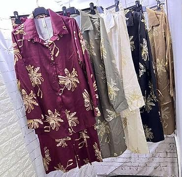 Men's Footwear: 🔥zenski dvodelni set – košulja i pantalone sa šljokičastim vezom ✅2200 — 8