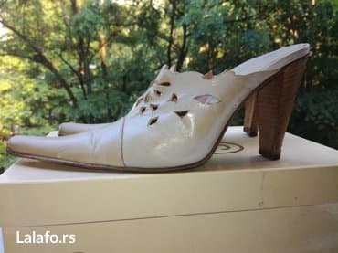 bež čizme od brušene kože: Fashion slippers, 37 — 2