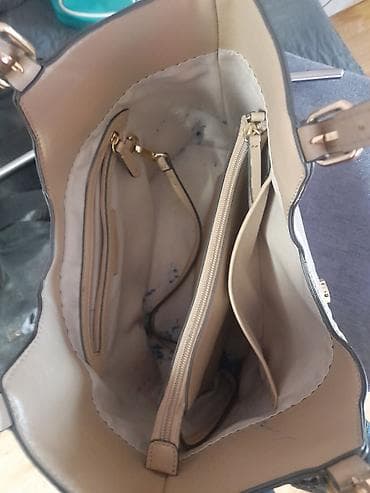 o'bag torbe: Nine West ženska torba – tote model u bež/karamel nijansi. - — 7