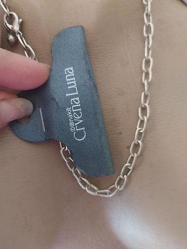 ogrlice sa imenom: Ogrlica Crvena Luna – etno/boho viseći privezak - Brend: Crvena Luna — 3