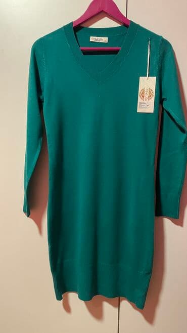 M, Pamuk, Jednobojni, bоја - Zelena