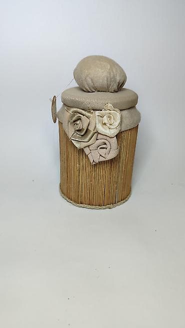 Prehrambeni proizvodi: Ručno rađena ukrasna kutija/posuda sa poklopcem - Materijali — 3