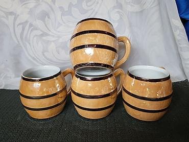 tea dolcezza solje: Krigle porcelan Zajecar iz 70ih godina. Krigle porcelan Zajecar,rucno — 4