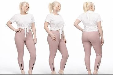 helanke sa slicem: Puder helanke Napred na nogavicama rajfešlus Vel S M Likra elastin — 3