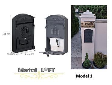 ograda za igru: Model 2 - ⭐POŠTANSKO SANDUČЕ – Liveno gvožđe ⭐ Elegantno i — 4