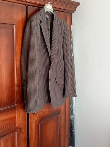 Pantalone: Sako, M, H&M, bоја - Braon, Pamuk — 24