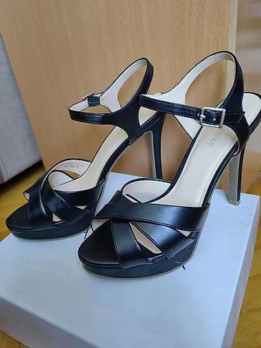 Ženske sandale na štiklu – Catwalk - Boja: crna - Model: sandale sa na lalafo.rs Ženske sandale na štiklu – Catwalk - Boja: crna - Model: sandale sa