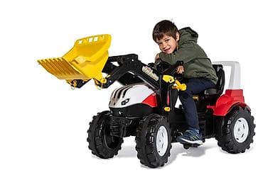 mali traktori za decu: Rolly Toys Traktor Steyr 6300 Terrus CVT sa utovarivačem – vozilo na — 2