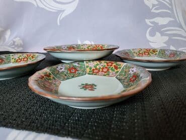 Kuhinjski setovi: Cinijice nove porcelanske,vintaz,rucno oslikane pa glazirane — 6