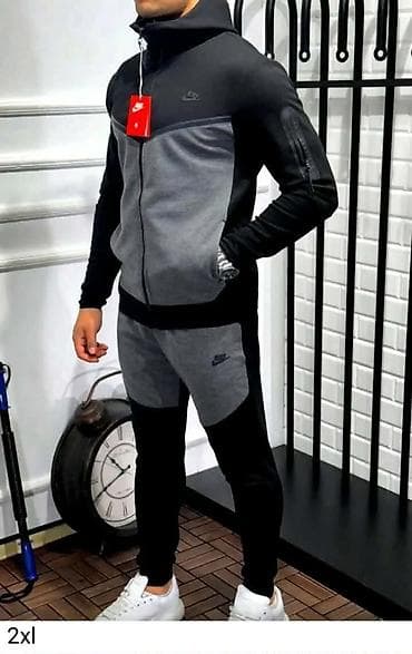 nike tiger duks: Trenerka Nike, bоја - Siva — 4