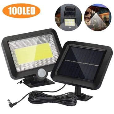 sijalica na baterije: Solarni reflektor sa odvojenim panelom Veoma snažno i jako svetlo — 3