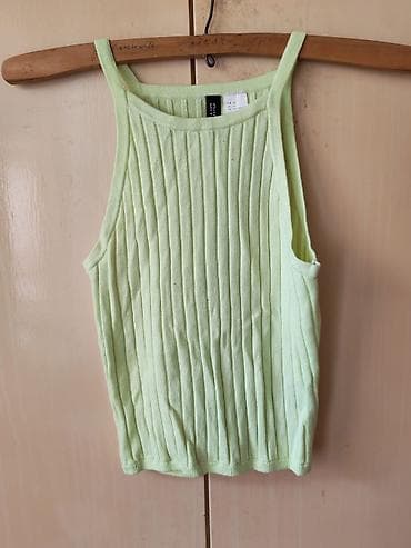 majice 8 razred: Ribasti ženski top na bretele – Divided by H&M - Model: uski — 1