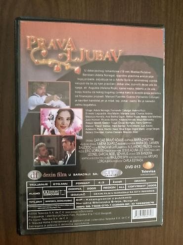 stitnici i kaciga za decu: DVD “Prava ljubav” – telenovela (Televisa Home Entertainment) - — 3