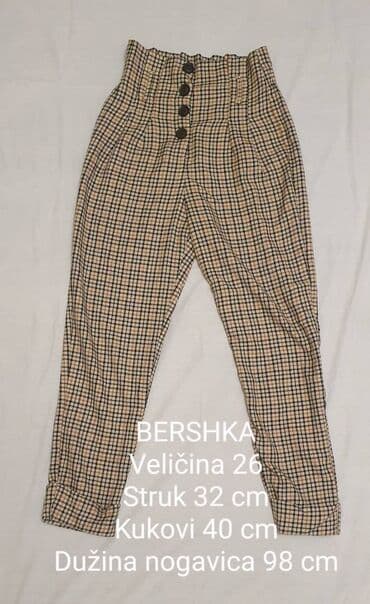 bershka kožne pantalone: S (EU 36) — 1