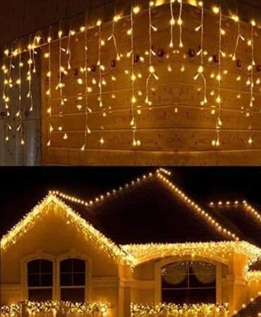 lampice za zavese: Lampice visece Top ponuda 3m duzina -1700din 6mduzina-2100din 9m — 5