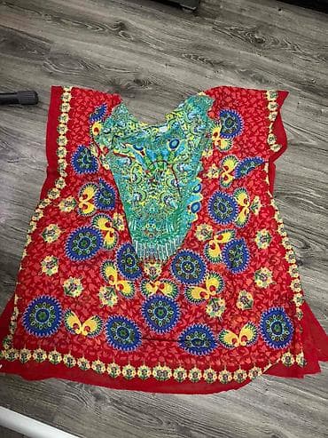 modus haljine: Ogrtač za plažu, 100% viskoza, univerzalne veličine — 1