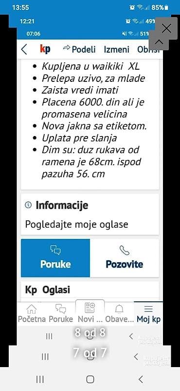 kozne jakne pull and bear: Muška jakna LCW VISION, veličina XL. - Model: moderni “biker” kroj sa — 4