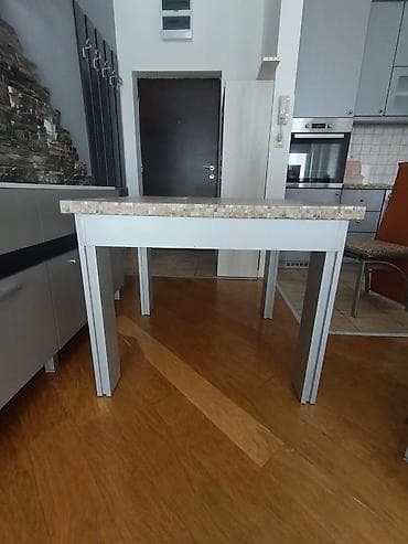 trpezarijski sto staklo: Trpezarijski sto 90x90, visina 75 — 2