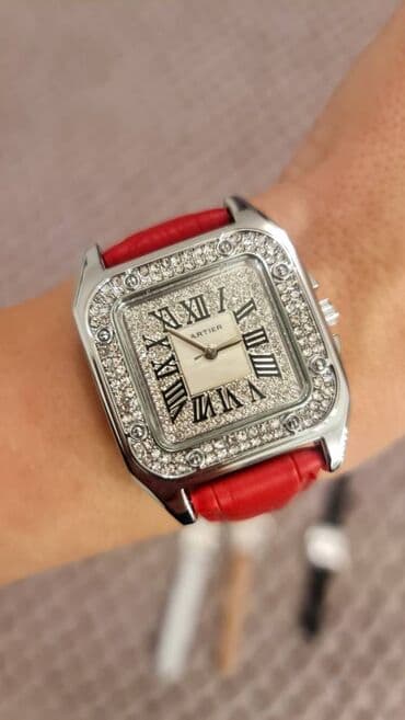 zenski kaiševi i pojasevi: Classic watch, Cartier, Female — 1