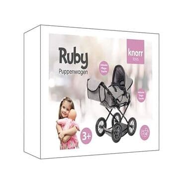 korpa za igracke: ️Kolica za lutku Ruby Stone Knorr Toys su moderna kolica za moderne — 2