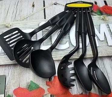 korpice za mafine: 📍Set pribor za kuvanje ✦ 6 komada u setu ✦ Set pribora za kuvanje — 7