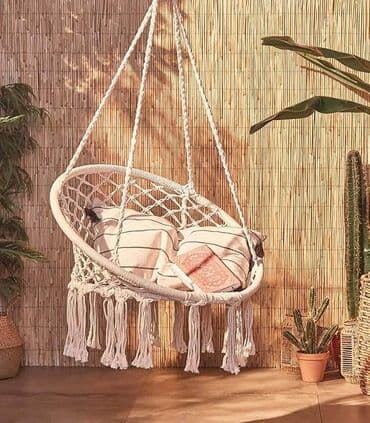 ram za ljuljasku: ❤Viseća ljuljaška-gnezdo❤ -cena 4500 dinara ☑Ljuljaška se može — 7