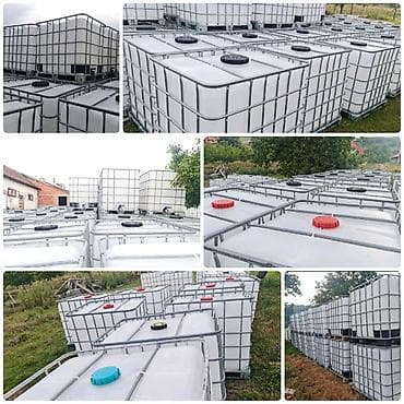 tea pec nova: Prodajem plastične IBC cisterne-kontejnere od 1000 l. Cisterne su kao — 1