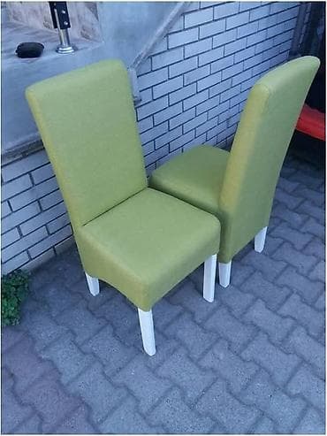 stolice na sklapanje akcija: Tapacirane trpezarijske stolice – više komada - Model: visoko — 1