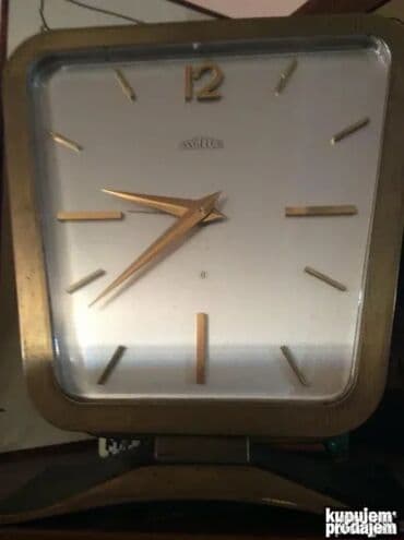 sat: Vintage Angelus sat navijac Navija se na 8 dana. Ceo je od mesinga — 1