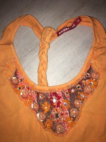 push up helanke novi sad: M (EU 38), L (EU 40), Cotton, color - Orange — 2