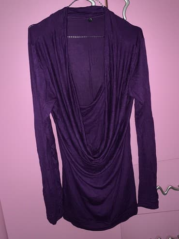 0101 Brand L, M, color - Purple, Cocktail, Long sleeves