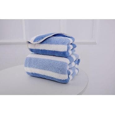 luster od grede: Ultra upijajući peškiri sa prugama -Materijal: mekana,gustotkana — 1