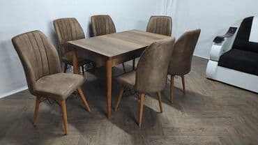 Sets of table and chairs: Cena kompleta 285€ 💵💸 🔹Stolica 🔹Boja -Tamno siva 🔹Materijal-metalni — 2