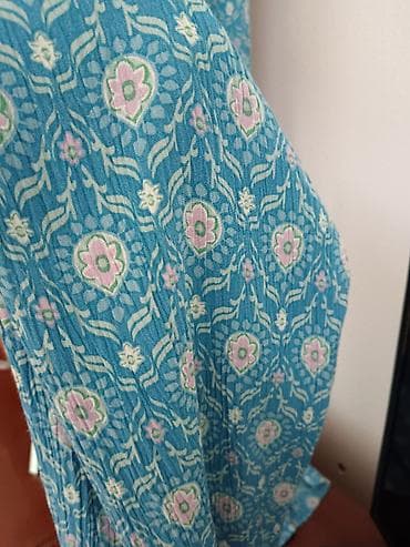 ženski kompleti svečani: Široke ženske pantalone – RESERVED - Brend: RESERVED - Veličina: L — 2