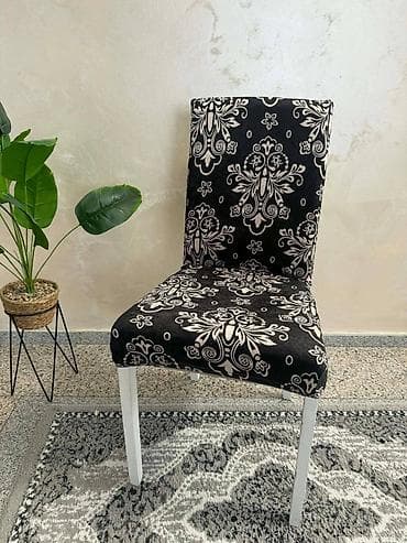 suvo cvece za vazu: Navlake za stolice elastične,perive, dekorativne. Komplet navlake 6 — 4