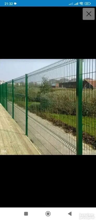kuce sa spoljnim stepenicama slike: Ograda panel 3d 600 din — 6