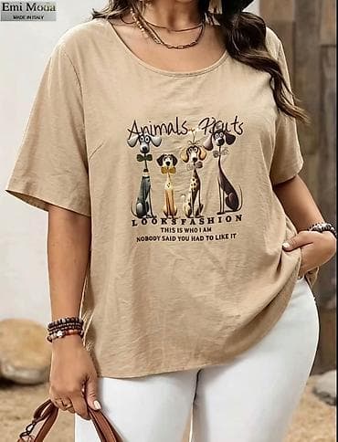 bluze i tunike za punije: 07. Majica/tunika za punije
2XL 3XL 4XL 
Cena : 2.300 dinara H — 2