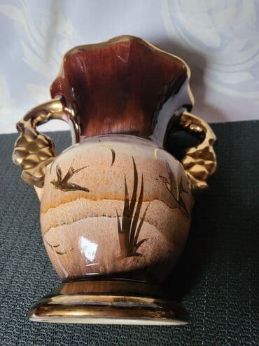 Numizmatika i filatelija: Vaza iz 1949 do 1990g.Nemacka- rucni rad. Vaza perfektna, rucni — 9