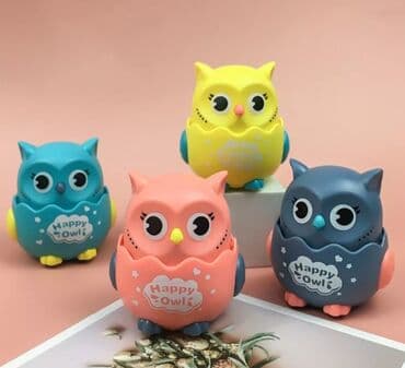 Happy owl tj srećna sova Na točkiće sa jednim stiskom ona šeta a na lalafo.rs Happy owl tj srećna sova Na točkiće sa jednim stiskom ona šeta a