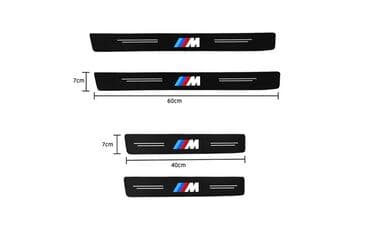 adapter za auto upaljač sa 220v na 12v: Stikeri za prag automobila - karbon BMW M. Set od 4 nalepnice za prag — 4