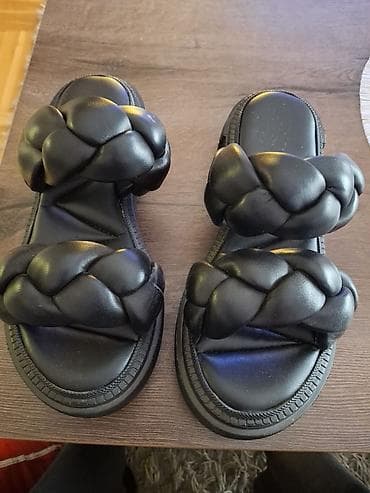 Ženske sandale Unica – crne oba para po jednoj ceni pojedinacno je