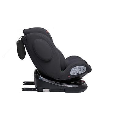autosediste: KIKKA BOO i-FELIX i-Size ISOFIX autosedište 40–150 cm, dark grey — 6
