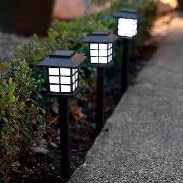 rasveta vrsac: Solarne lampe 6 komada CENA 2600 din Dimenzije: 9 x 9 x 38cm Sa — 6