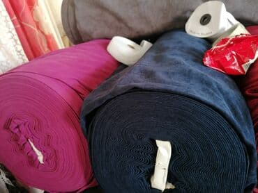platno za draperije: Draperije mat. Zavese po meri Dužina i širina po meri. Ušivena traka — 2