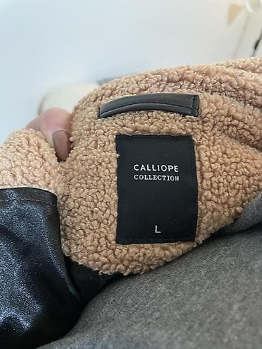 buzz jakna: Ženski teddy kaput u boji karamela. Caliope kaput kao nov, vel L — 5